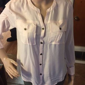 Long Sleeve Button Down Blouse